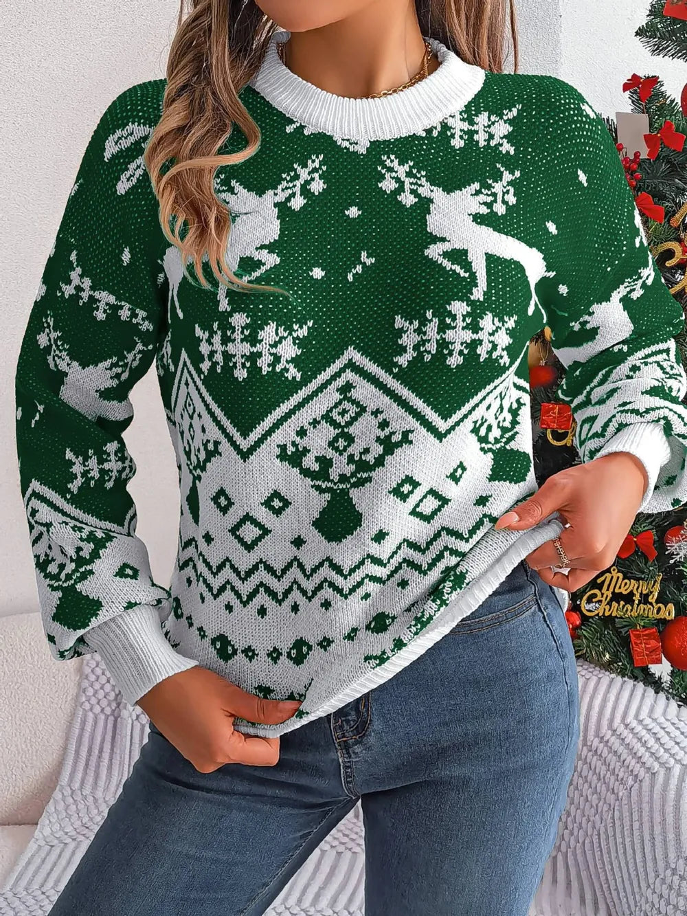 Fashoner stylish Christmas winter knitwear