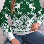 Christmas themed long sleeve sweater by Fashoner