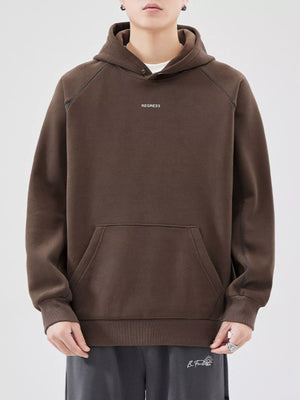 Comfortable cotton polyester hoodie for men