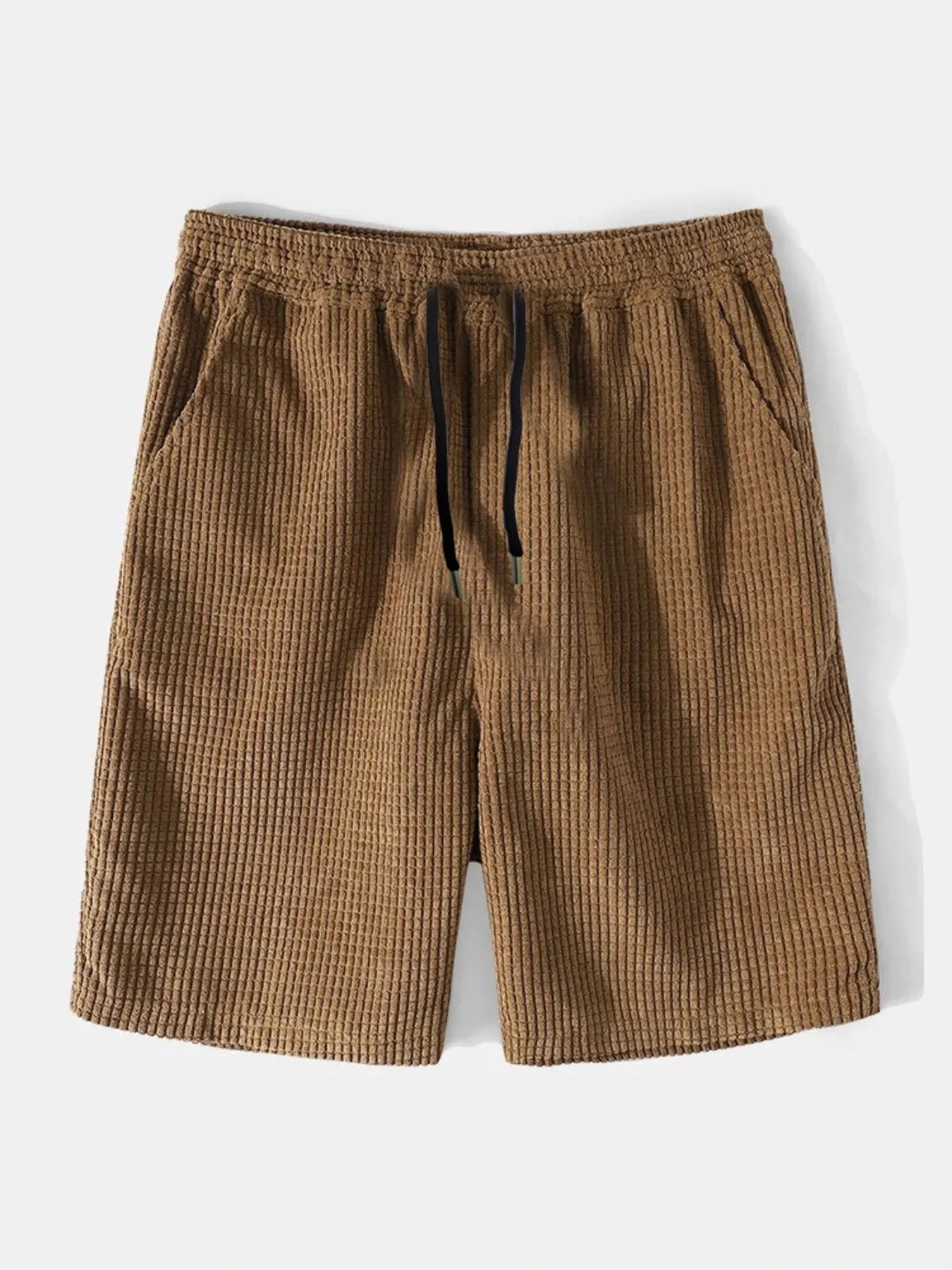 Stylish color block shirt and shorts set for men