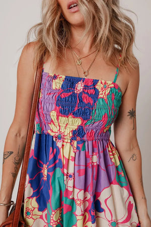 Lightweight Cotton Spaghetti Strap Maxi Dress