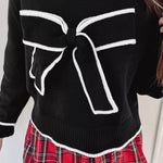 Soft Viscose Polyester Holiday Knit Sweater