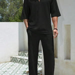 Stylish Plus Size Men’s Lightweight Set
