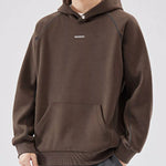 Fashoner drawstring hoodie with kangaroo pocket